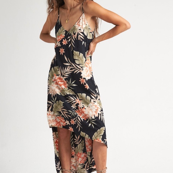 🔥 BILLABONG THE BEST MAXI DRESS HI-LO FOR WOMEN 🔥 - Picture 3 of 10